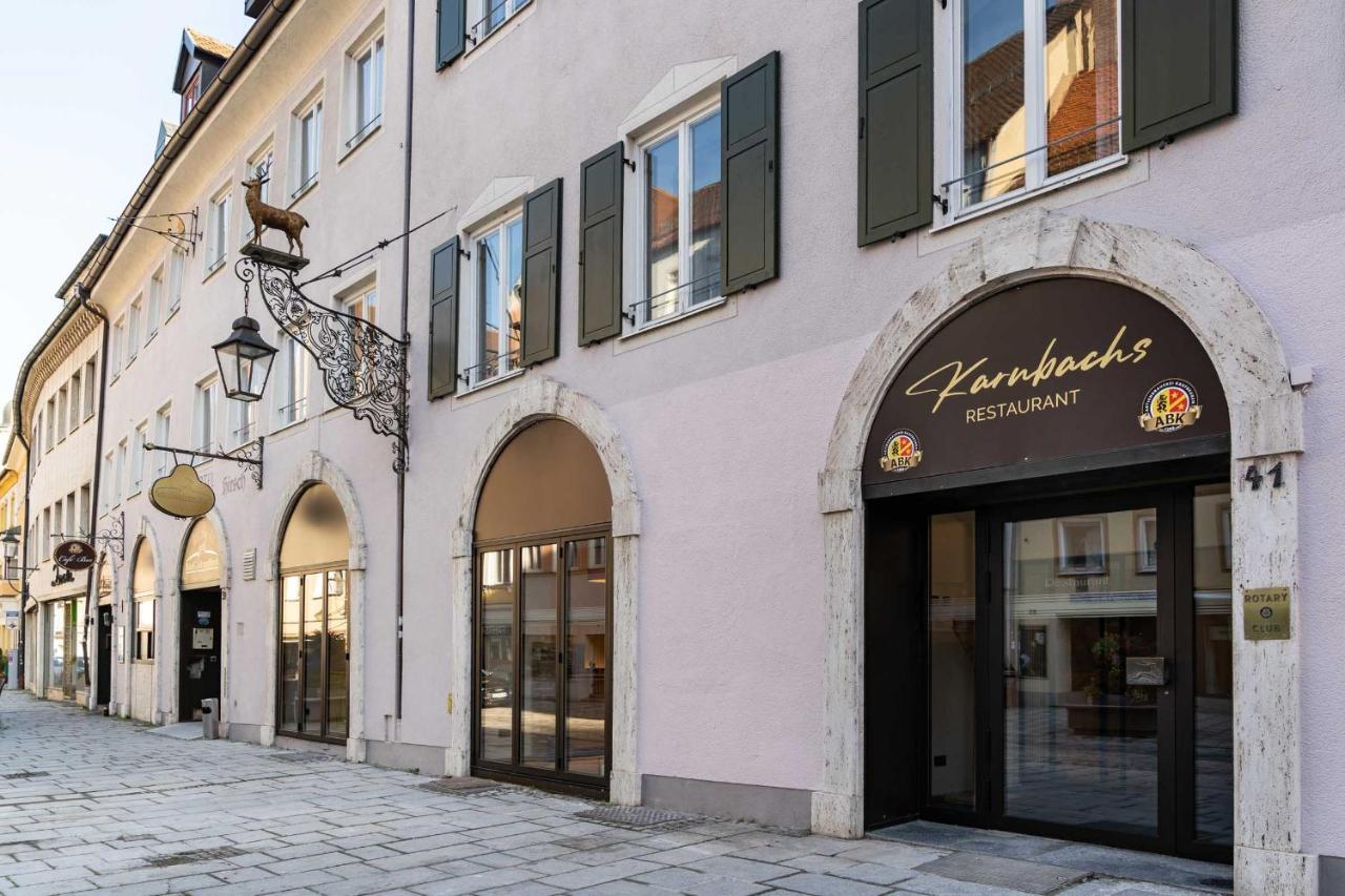 Hotel Goldener Hirsch Kaufbeuren Exteriör bild