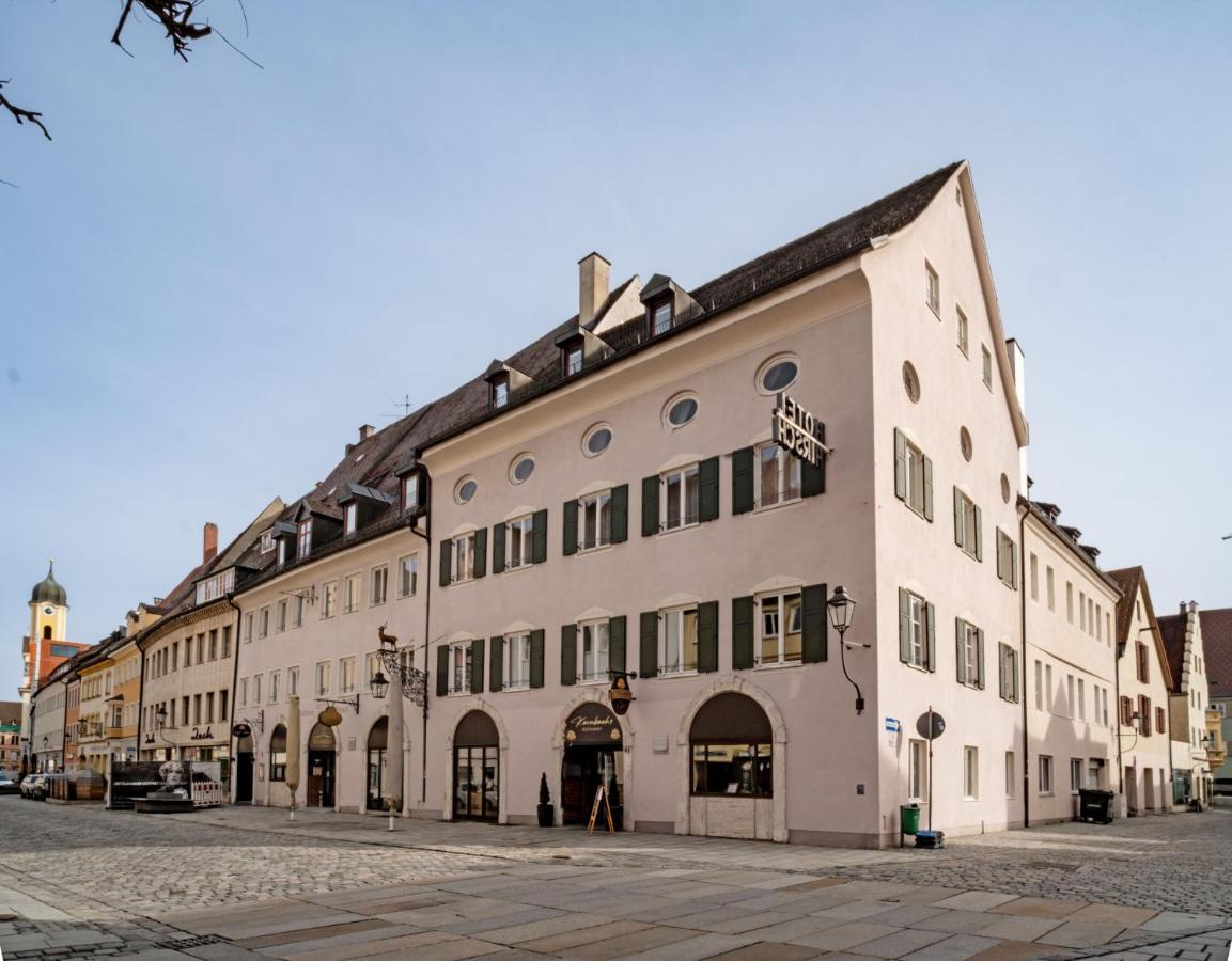 Hotel Goldener Hirsch Kaufbeuren Exteriör bild